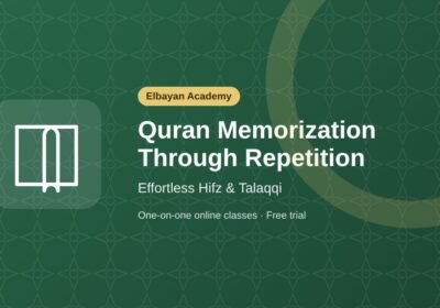 Quran Memorization Through Repetition (Effortless Hifz & Talaqqi)