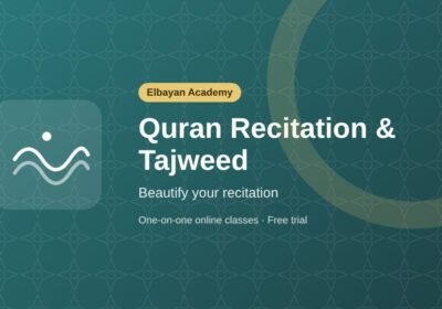 Quran Recitation & Tajweed Course (Read & Elevate)